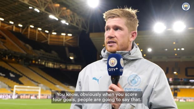De Bruyne: 'I've been practising my left foot since I was young'